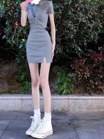 ❉┋ Yujie package hip suit polo sexy slim tight dress summer hot girl womens sweet and spicy new short skirt