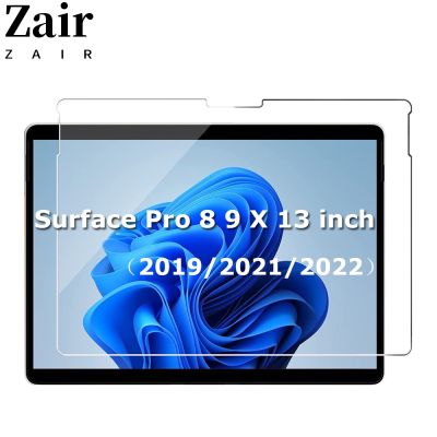 [spot goods66]แท็บเล็ตฟิล์มป้องกันปกป้องหน้าจอสำหรับกระจกเทมเปอร์ Microsoft Surface Pro 8 9X13นิ้ว2020 2021