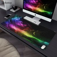 Space Nebula Mouse Pad Gamer Carpet Pc Mousepad Keyboard Mat Gaming XXL Mousepads Rubber Desk Mats HD Print Table Pads 90x40cm