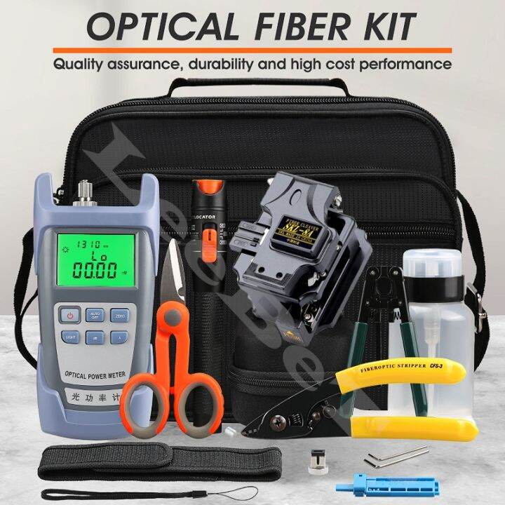 Fiber Optic Ftth Tool Kit Optical Power Meter Lazada Ph