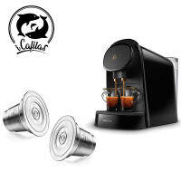 รีฟิลได้แคปซูลกาแฟ XXL Pod สำหรับ LOr Barista LM801260คาเฟ่แคปซูลเปียโนนัวร์เหล็กกล้าไร้สนิมเครื่องตัวกรองกาแฟ