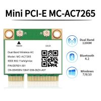 แบนด์คู่ไร้สาย1200Mbps MC-AC7265 Mini PCI-E Wifi บลูทูธ4.2การ์ด2.4G 5Ghz 802.11Ac อะแดปเตอร์สำหรับแล็ปท็อป7260HMW ที่ดีกว่า