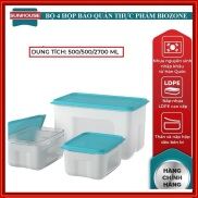 BỘ 3 HỘP BẢO QUẢN THỰC PHẨM BIOZONE KB-ST3P01