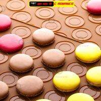 Silicone Pastry pad แผ่นซิลิโคนทำขนม มาการอง 30ช่อง พิมพ์ซิลิโคน แผ่นรองนวดแป้ง Macaron Baking Mat Non-stick Baking Cake Pad อุปกรณ์เบเกอรี่พร้อมส่ง