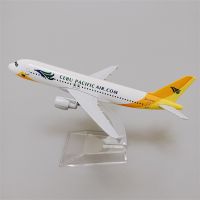 16Cm Air Filippine CEBU A320แปซิฟิก Airbus 320 Airways Airways Moo Di Aeroplano In Lega Di Metallo Pressofuso Aero Moo