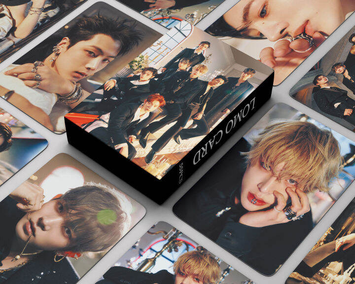 Csbi 55Pcs/set Kpop ENHYPEN 4th MINI ALBUM DARK BLOOD LOMO Cards ...