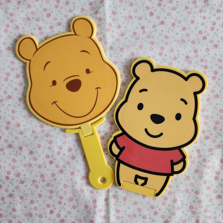 กระจก หมีพูห์ (Winnie the Pooh Mirror) กระจกตั้งโต๊ะ กระจกพกพา ...