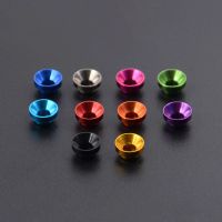 Berbagai Warna M3 Paduan Aluminium (T6061) Mesin Cuci Kerucut untuk Countersunk Baut Sekrup Kepala Datar untuk Model RC Roda Gigi Kemudi