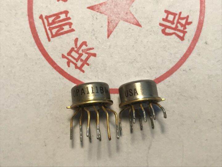 opa111bm-uk-us-origin-fever-gold-seal-single-operational-amplifier-genuine-imported-dismantling-test