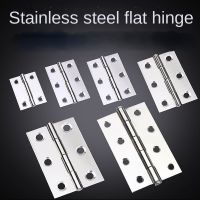 2Pcs Stainless Steel Flat Hinge Cabinet Doors 1 inch 1.5 inch 2inch 2.5 inch 3inch 4inch Windows Hinge Wooden Box Mini Hinge
