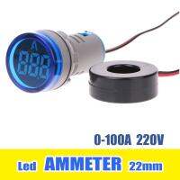 โปรโมชั่น++ แอมป์มิเตอร์วัดกระแสไฟฟ้า Ammeter led Lamp 22mm 0-100A ราคาถูก เครื่องวัดไฟฟ้า เครื่องวัดกระแสไฟฟ้า ไฟฟ้า  เครื่องมือช่าง