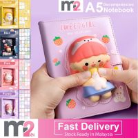 [A Boutique]▧ High Quality Decompression Book Diary A5 Notebook Student School Cartoon Cute Handbook Kids Gift Buku Nota Kartun