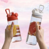 CHAHUA Water Bottle Tritan Plastic Cup Outdoor Sports Heat Resistant Food Grade Fitness Cup Portable Transparent Filter Cups