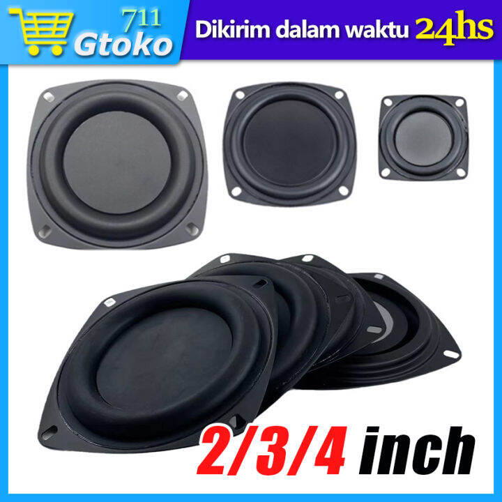Passive Bass Radiator 2 Inch 3 Inch 4 Inch Speaker Membran Woofer Subwoofer Low Bass Lazada