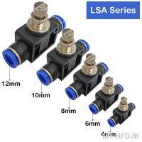 【hot】﹊ Throttle valve LSA 4-12mm Speed Tube Pneumatic In Fittings