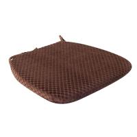 Getagift เบาะรองนั่ง Memory Foam เพื่อสุขภาพ Chair Cushion Design (สีน้ำตาล)