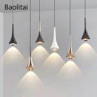 Nordic Light Luxury Pendant Lamp COB 10W 110V 220V Creative Aluminium Modern Simple Bedroom Bedside Bar Hall Living Room