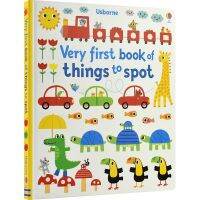 Usborne cave book very first book of things to spot