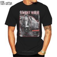 เสื้อยืดฮิปฮอปสตรีทเสื้อยืด ผ้าฝ้าย พิมพ์ลายกราฟฟิค Knight Rider Kitt David Hasselhoff 1980s Tv Nbc669 FCacpb16IMgega30  4DF4