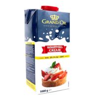 Items arrival?? แกรนด์ ออร์ วิปปิ้งครีมในกล่อง 1 ลิตร - GrandOr Whipping Cream 35.1% Fat 1L♦