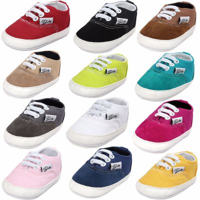 ขายดีที่สุด ioztt2023 - /✜✜▩ New brand quot;baby quot;Canvas shoes Newborn girls boys Shoes Kids Toddlers Hard sole Anti-slip Sneakers