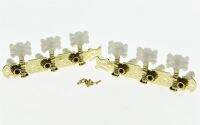 KAISH Gold Plated Long Spec Classical Guitar Tuners Classic Tuning Keys Machine Heads