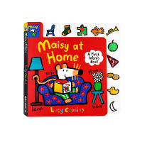 Maisy at home: a first words book English genuine imported Book Childrens Enlightenment puzzle picture book childrens interesting hardcover paperboard Book Childrens 1-6-year-old books parent-child reading toy book picture book