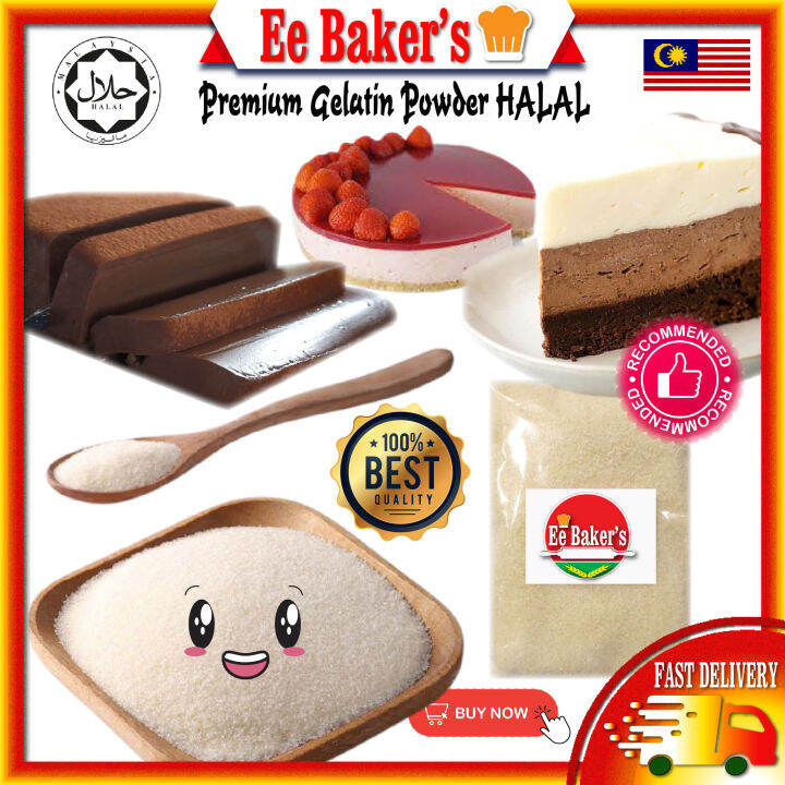 Premium Gelatin Powder Gelatine Powder Halal Baking Ingredient Mousse