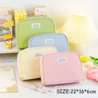 Large-capacity opening student pencil case multi-functional classification storage cosmetic bag ins high-value stationery box Pencil Cases Boxes