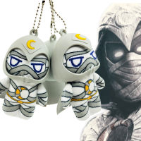 Moon Knight Plush Doll Keychain Pendant Toy Around Plush|ของเล่นตุ๊กตาพวงกุญแจตุ๊กตา Moon Knight รอบตุ๊กตา