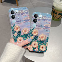 KSMART ภาพวาดสีน้ำมัน Camellia โทรศัพท์ TPU แบบน่มดอกไม้ V29เคสสำหรับ VIVO 5กรัม V27 V29e 5กรัม V27 V27e Pro 5กรัม V25 5กรัม V25e V25 Pro 5G ปลอกโทรศัพท์มือถือ2023ใหม่ล่าสุดในสต็อก