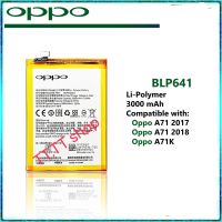 แบตเตอรี่ แท้ สำหรับ Oppo A71 2017-2017 A71K BLP641 3000mAh ส่งจาก กทม