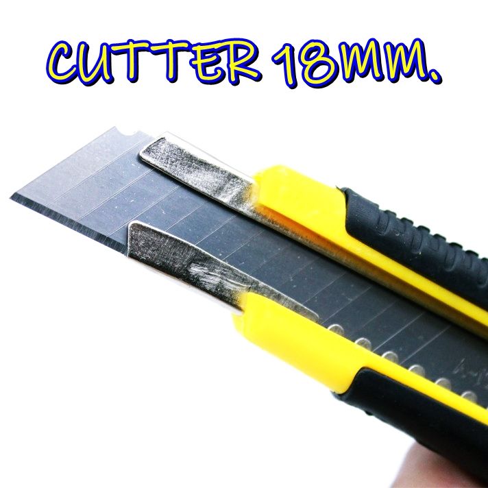 คัตเตอร์-มีดคัตเตอร์-18-มม-จำนวน-1-อัน-ใบมีดใหญ่เปลี่ยนได้-มีดคัตเตอร์-cutter-18mm