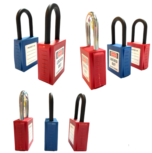 กุญแจนิรภัย-กุญแจนิรภัยก้านไนล่อน-กุญแจนิรภัยก้านสแตนเลส-keyed-differ-lockout-safety-padlock