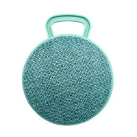 ลำโพงบลูทูธ Bluetooth V4.1 Fabrics Mini Blutooth Speaker - BLUE SEA สีฟ้าทะเล