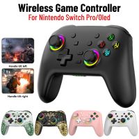 【DT】hot！ Controller for Pro/Oled Game Console 6-Axis Vibration Joystick Bluetooth