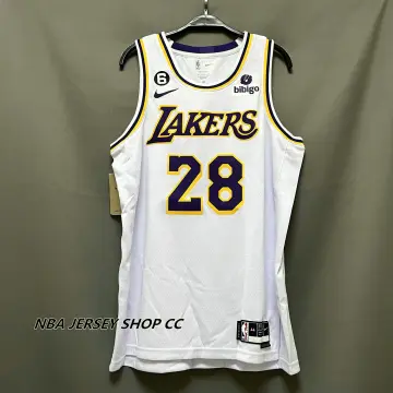Los Angeles Lakers Nike Icon Edition Swingman Jersey - Gold - Rui