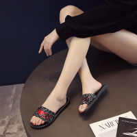 Summer sandals รองเท้าแตะผู้หญิง รองเท้าแตะแบบสวมมีสายรัด รุ่น