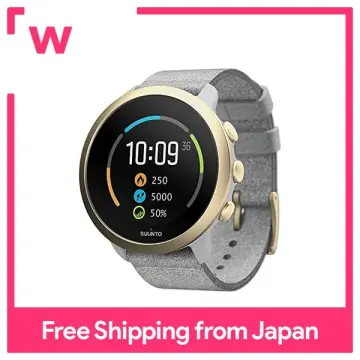 Suunto 3 pebble white light online gold