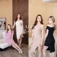 TR.CLOSETS VALEN DRESS เดรสปาดไหล่