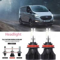 หลอดไฟหน้ารถยนต์ LED LAI 40w 6000k สีขาว สําหรับ FORD Tourneo custom V362 2019-2023 2PCS