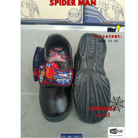 ADDA รองเท้านักเรียน สไปเดอร์แมนSPlDER MAN รองเท้านักเรียนชายสีดำ รองเท้าเด็กอนุบาล (มีไฟ) Size-25-36 ใหม่ล่าสุด!2565 สินค้าพร้อมส่ง