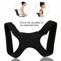 ：&amp;gt;?": Unisex Adjustable Back Posture Corrector Clavicle Spine Back Shoulder Brace Support Belt Posture Correction Health Care