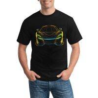 Fantastic Sports Car T-Shirts Line Art Neon Streetwear T-Shirt Crew Neck Custom Tshirt 100 Cotton Cool Clothes 3Xl 4Xl 5Xl