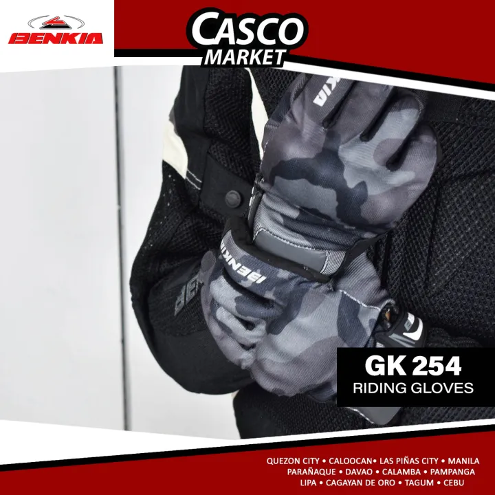 BENKIA HDFGK254 SAFETY GEAR MOTORCYCLE RIDING GLOVES Lazada PH