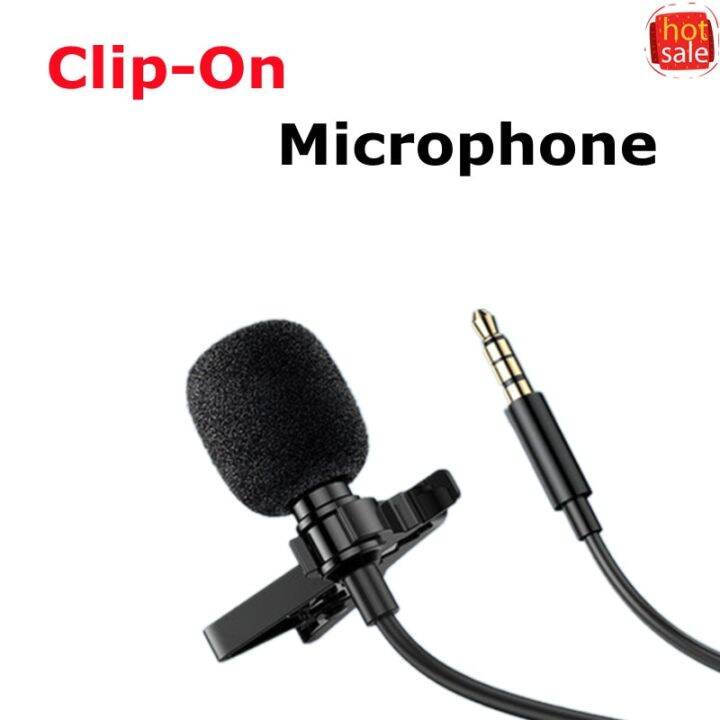 Clipon Microphone MiniPortable Small Microphone Live Eat Broadcast