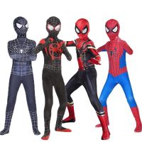 Spidrman Costume Kids Superhero Suits Halloween Cosplay Costumes 3D Style