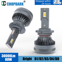 LED D2S D2R D1S D4S D2H D3S D4R D2C D1R D1C D3C D3R ไฟหน้ารถหลอดไฟ CSP 3570G-XP ชิป30000Lm 80W CANbus Ready ข้อผิดพลาดฟรี