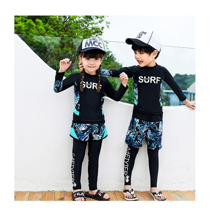 childs-swimming-suits-swimwear-boys-girls-jellyfish-suits-snorkeling-suits-multi-piece-sunscreen-swimwear-swimsuit