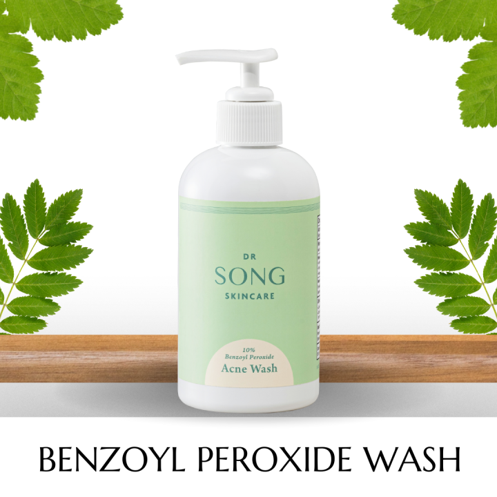 Dr Song Benzoyl Peroxide Wash 10 Acne Treatment Acne Face Wash & Body Wash (10 Benzoyl